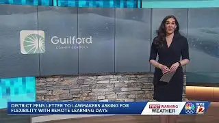 Piedmont Triad school districts request lawmakers to expand remote learning days after winter storms