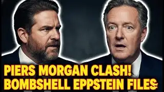 Piers Morgan in awkward clash after bombshell Epstein files photo