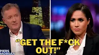 Piers Morgan Kicked Meghan Markle Off His Show After Tense Exchange