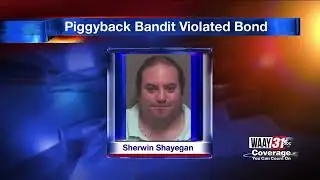 Piggyback bandit violated bond