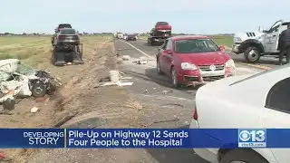 Pile-Up On Highway 12, All Lanes Back Open