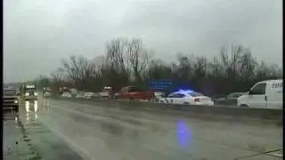 Pileup Crash Closes I-540 For Hours Tuesday