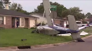 Pilot walks away from emergency landing