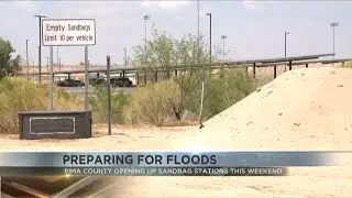 Pima County sandbag station location