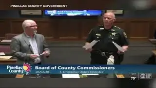 Pinellas County discusses Gov. DeSantis