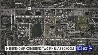 Pinellas County meets with community to request feedback over combining 2 schools
