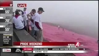 Pink Triangle Now Visible on Twin Peaks