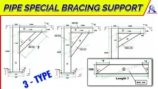 Pipe special C channel bracing support | MS C channel bracket support degree calculation formula