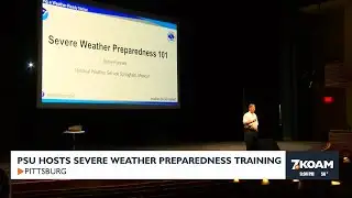 Pitt State hosts Severe Weather Preparedness presentation