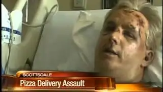 Pizza delivery man beaten on the job