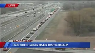 Pizze Fritte causes major traffic backup