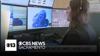 Placer County dispatcher honored for helping parents save child
