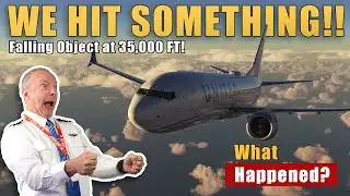 Plane Hit Unknown Object at 35,000 Feet?! | ATC Breakdown