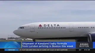 Plane with imported baby formula headed to Boston from London
