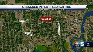 Plattsburgh apartment fire under investigation