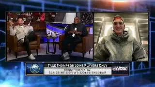 Players Only: Buffalo Sabres star Tage Thompson joins