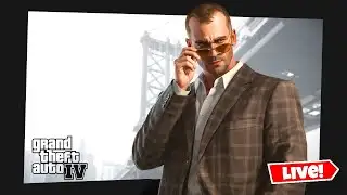 Playing GTA IV 100% Completion | GTA Series Marathon #17 | LIVE 🔴