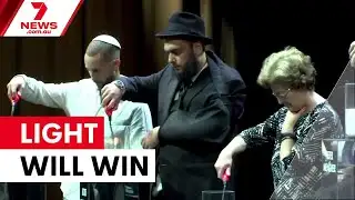 PM apologises at Bondi terror attack vigil | 7NEWS