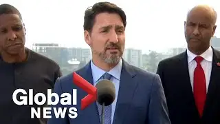 PM Justin Trudeau gives update on UN Security Council bid, coronavirus risks, Teck Frontier project