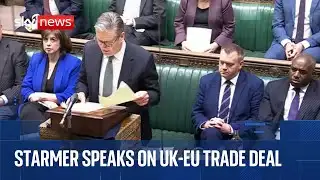 PM makes statement on UK-EU post-Brexit deal