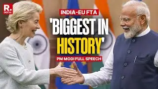 PM Modi Hails The Historic EU-India Trade Deal | Full Speech