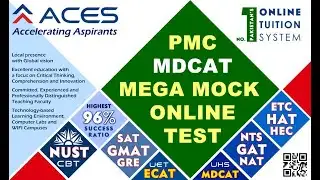 PMDC MDCAT 2023: Mega Mock Test - 1 [PMDC - Complete Syllabus ]