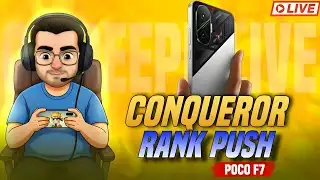 Poco f7 |Conqueror Rank Push Day 12
