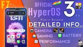 POCO F7 HyperOS 3.0.3 Detailed Review: Camera, Performance, Battery, Gaming, Bugs and More