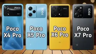 Poco X7 Pro Vs Poco X6 Pro Vs Poco X5 Pro Vs Poco X4 Pro Specs Review