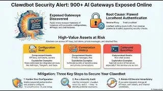 (Podcast) 900 unauthenticated instances of Clawdbot exposed on the open web