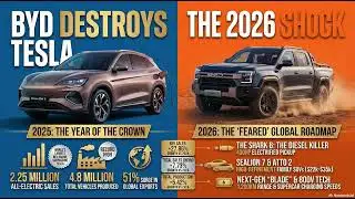 Podcast - BYD Just Crashed? The 5 New 2026 Cars That Terrify Tesla!