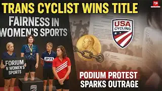 "Podium Protest Erupts After Trans Cyclist Wins Championship"