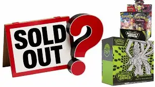 Pokémon Perfect Order Sells Out.