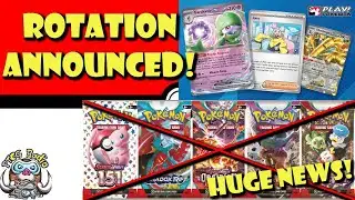 Pokémon TCG Rotation 2026 Officially Announced! This Changes EVERYTHING! (Pokemon TCG News)