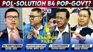 "POL-SOLUTION B4 POP-GOVT ?" on "THE MANIPUR FILES" [14/11/25] [LIVE]