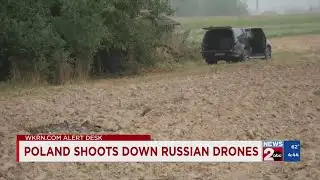 Poland shoots down Russian drones