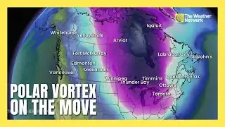 Polar Vortex Pushing Cold Air Deep Into Southern Territory | #forecast