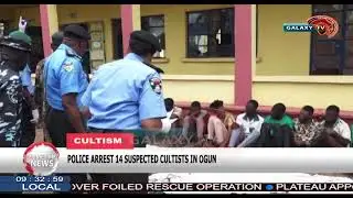 POLICE ARREST 14 SUSPECTED CULTISTS IN OGUN