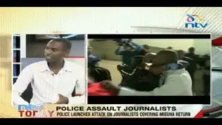 Police attack on journalists covering Miguna