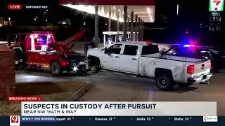 Police chase leads to cruiser hit, mailbox destroyed, before ending with suspects arrested