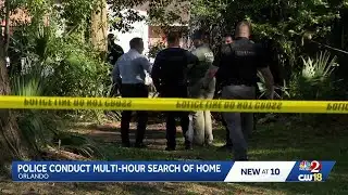 Police conduct multi-hour search at home in Orlando