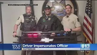 Police Confiscate Bumper For Accused Cop Impersonator