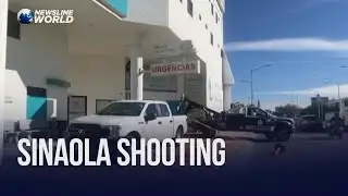 POLICE CORDON SITE AFTER DAYLIGHT ATTACK ON MEXICAN POLITICIANS