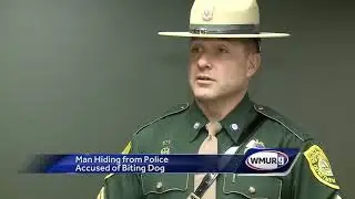 Police dog OK after bite from suspect