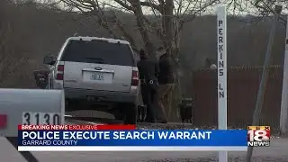 Police Execute Search Warrant