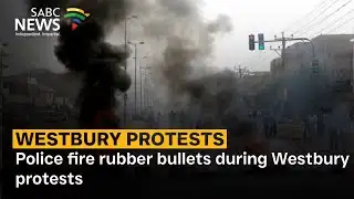 Police fire rubber bullets during Westbury protests