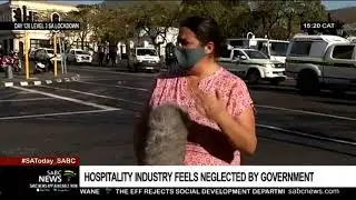 Police fire stun grenades at #SERVEUSPLEASE protesters