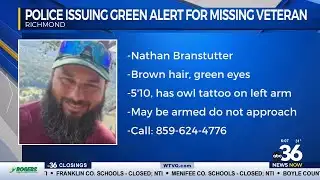 Police issue green alert for missing veteran