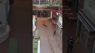 Police on Bourbon Street after West Edmonton Mall lockdown