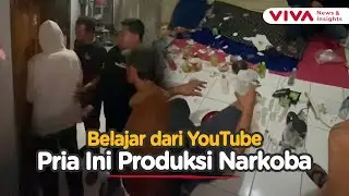 Police Raid Drug Production House in Bandung